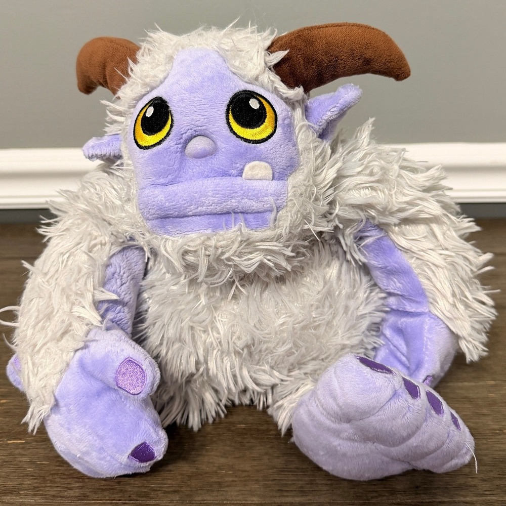 Blizzard World Of Warcraft Baby Yeti Whomper Plush Stuffed Animal Toy WOW Horns